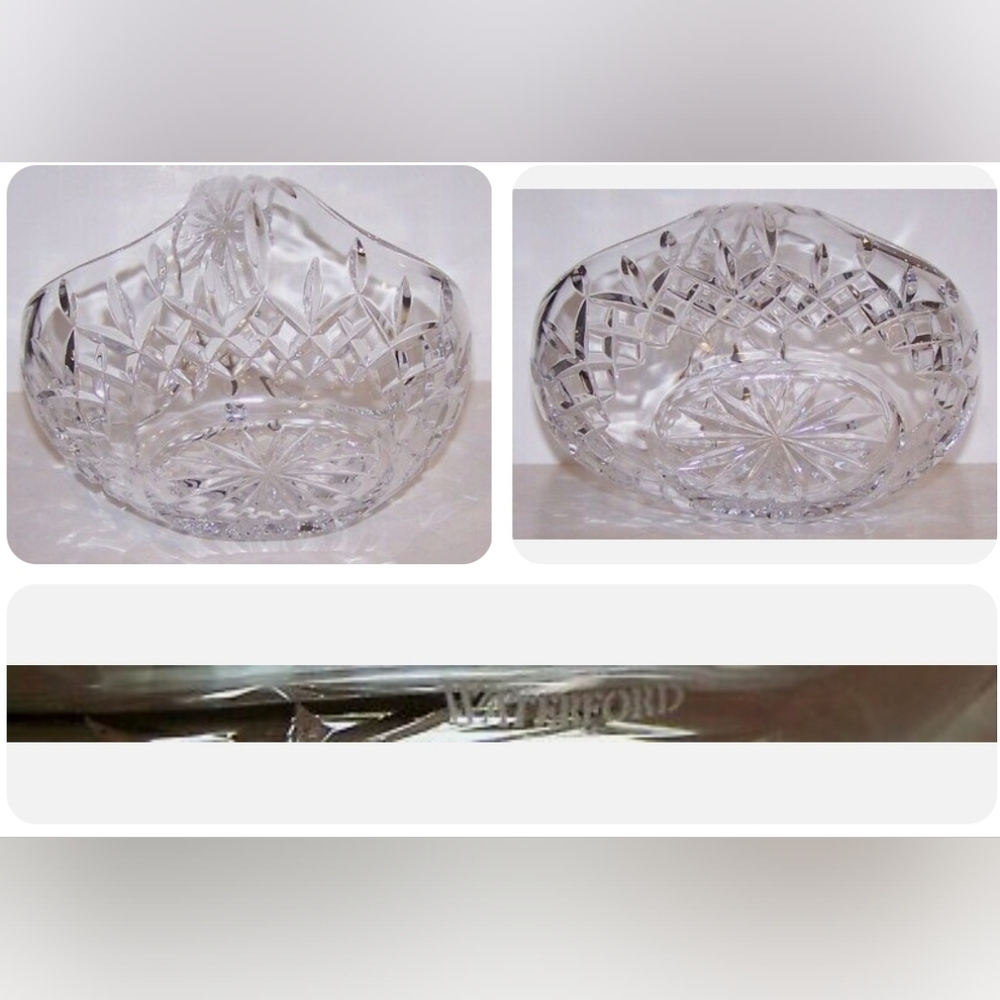 Waterford Lismore Crystal Basket - Picture 4 of 5
